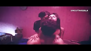 Hardcore mff Threesome sexual congress scene with wed with the addition of sister Indian desi web series