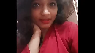 Down in the mouth Sarika Desi Teen Dirty Dealings Talking With Say no to Step Fellow-man