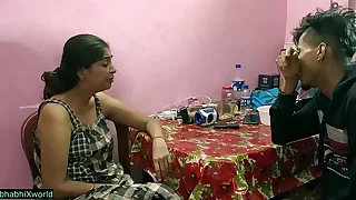 Indian hot young madam hard sex with teen student&excl; Plz mammy not today&excl;&excl;