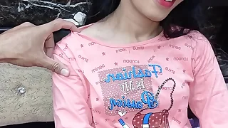 Indian married couple first night efficacious matter sex with hindi audio DESISLIMGIRL part 1